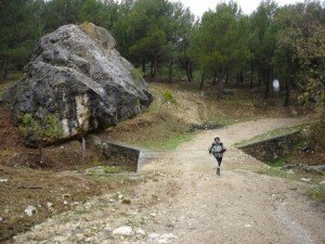Aquí el cansancio pesará ya como una roca...Animo! km42