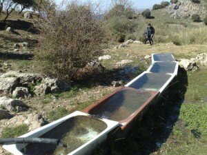 Fuente Art-Decó reciclada en el Km41