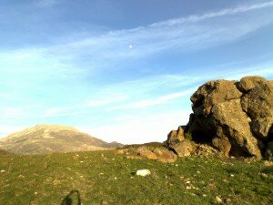 La bestia vigila a lo lejos su feudo, la Sierra de la Cabrilla