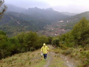 La lluvia nos ha acompañado estos meses de exploración