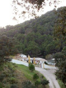 La regertilla. Ultimo avituallamiento antes del esfuerzo final. km21