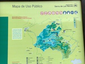 Mapa Sierra de las Nieves. Memorizar por si acaso...jeje!