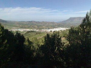 Vista del Burgo desde Km3